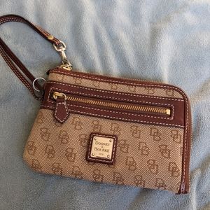 Dooney & Bourke Zip Around Wristlet
